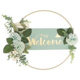 Welcome Sign Window Wall Decoration Garland