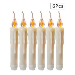 Electronic Long Tear Candle Light Christmas Church Decoration