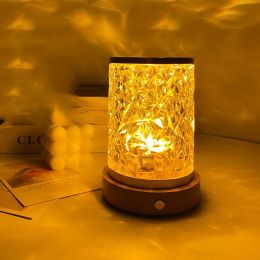 Bedroom Sleep Rotating Water Pattern Small Night Light