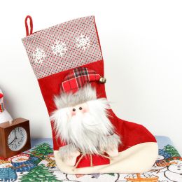 Christmas Socks Gift Bag Large Three-dimensional