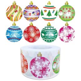 Christmas Holiday Decoration Gift Series Self-adhesive Sticker Label