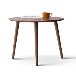 Center Table Low Table 100% Solid Oak Wood Top Plate Desk Pebble Shaped Natural Wooden Coffee Table Width 58 x Depth 40 x Height 85 cm Desk Work from