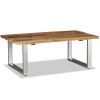 vidaXL Coffee Table Solid Reclaimed Wood 39.4"x23.6"x15"