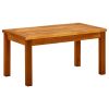 vidaXL Patio Coffee Table 27.6"x15.7"x14.2" Solid Acacia Wood