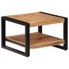 vidaXL Coffee Table 23.6"x23.6"x15.7" Solid Acacia Wood