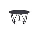 Sytira Coffee Table; Espresso & Black