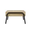 31.7" L Rectangular Coffee Table with Storage Open Drawer