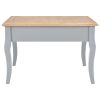 vidaXL Coffee Table Gray 31.5"x31.5"x19.7" Wood