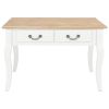 vidaXL Coffee Table White 31.5"x31.5"x19.7" Wood