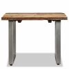 vidaXL Coffee Table Solid Reclaimed Wood 21.7"x21.7"x15.7"