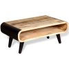 vidaXL Coffee Table Rough Mango Wood 35.4"x21.7"x15.4"