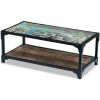 vidaXL Coffee Table Solid Reclaimed Wood