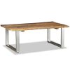 vidaXL Coffee Table Solid Reclaimed Wood 39.4"x23.6"x15"