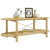 Coffee Table 43.3"x18.9"x15.7" Engineered Wood