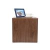 MDF Nesting table/side table/coffee table/end table for living room; office; bedroom Walnut; set of 2