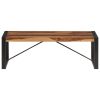 vidaXL Coffee Table 47.2"x23.6"x15.7" Solid Sheesham Wood