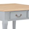 vidaXL Coffee Table Gray 31.5"x31.5"x19.7" Wood