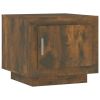 vidaXL Coffee Table Smoked Oak 20.1"x19.7"x17.7" Engineered Wood