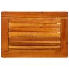 vidaXL Coffee Table 19.7"x13.8"x17.7" Solid Acacia Wood