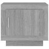 vidaXL Coffee Table Gray Sonoma 20.1"x19.7"x17.7" Engineered Wood