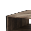 Modern Coffee Table With Drawers And Storage Shelves; Modern Furniture Decor; for Living Room Reception; Easy Assembly; Rectangular Unique Coffee Tabl