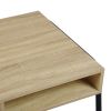 31.7" L Rectangular Coffee Table with Storage Open Drawer