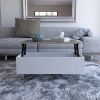 Tilton Rectangle Lift Top Coffee Table White Oak