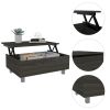 Tilton Rectangle Lift Top Coffee Table Carbon Espresso