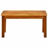 vidaXL Patio Coffee Table 27.6"x15.7"x14.2" Solid Acacia Wood