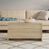 vidaXL Coffee Table Sonoma Oak 40.2"x21.9"x20.7" Engineered Wood