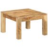 vidaXL Coffee Table 21.7"x21.7"x13.8" Solid Wood Mango