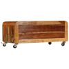 vidaXL Coffee Table 33.5"x21.7"x15.7" Solid Reclaimed Wood