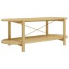 Coffee Table 43.3"x18.9"x15.7" Engineered Wood