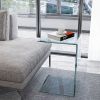 Whole Tempered Glass Coffee Table Clear End Table Transparent Side Table for Room