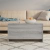 vidaXL Coffee Table Gray Sonoma 40.2"x21.9"x20.7" Engineered Wood