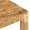 vidaXL Coffee Table 21.7"x21.7"x13.8" Solid Wood Mango