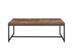 Bob Coffee Table in Weathered Oak & Black