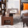 Lift 41&quot; Lift Top Coffee Table and Lift Tabletop Brown