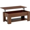 Lift 41&quot; Lift Top Coffee Table and Lift Tabletop Brown