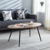 COFFEE Table for 4 people With Round Mdf Table Top; Pedestal Dining Table; End Table Leisure Coffee Table