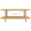 Coffee Table 43.3"x18.9"x15.7" Engineered Wood