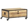 vidaXL Coffee Table 27.6"x19.7"x13" Solid Mango Wood