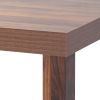 Wooden Coffee Table; Sofa Center Table for Living Room; Home; Office( Walnut Color)