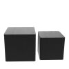 MDF Nesting table/side table/coffee table/end table for living room; office; bedroom Black