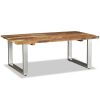 vidaXL Coffee Table Solid Reclaimed Wood 39.4"x23.6"x15"