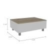 Tilton Rectangle Lift Top Coffee Table White Oak