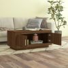 vidaXL Coffee Table Brown Oak 40.2"x19.7"x17.7" Engineered Wood