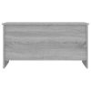 vidaXL Coffee Table Gray Sonoma 40.2"x21.9"x20.7" Engineered Wood