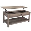 Lifting coffee table - water mine gray