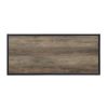 Idella Coffee Table; Rustic Oak &amp; Black Finish LV00324